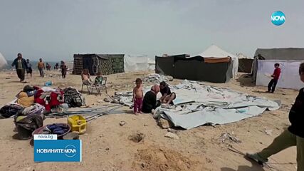 100 хиляди души са напуснали Рафа, след като Израел нареди нова евакуация