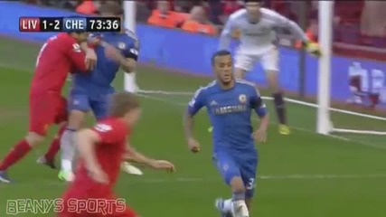 Суарес се прояви като куче срещу Челси