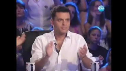 Подигравка с Майкъл Джексън - X Factor България 14.09.11