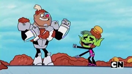 Teen Titans Go! - Season 1 Episode 12 - Burger vs Burrito; Matches