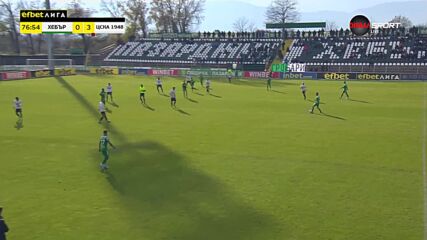 Част от попаденията на Георги Николов през сезона в efbet Лига