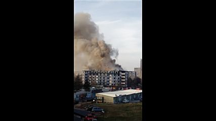Пожарът в "Студентски град"