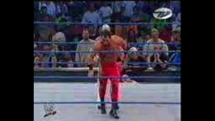 Rey Mysterio vs Kurt Angle vs Chris Benoit 