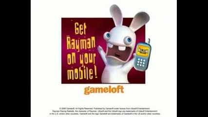 Rayman Bunnies Cant Phone