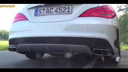 Mercedes Cla45 Amg на път