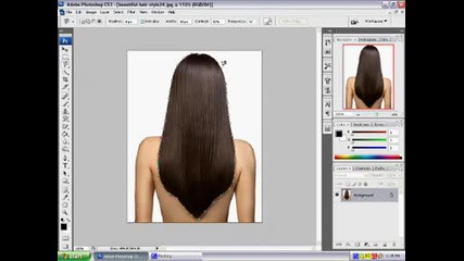 Как да сменим цвета на косата си с Photoshop