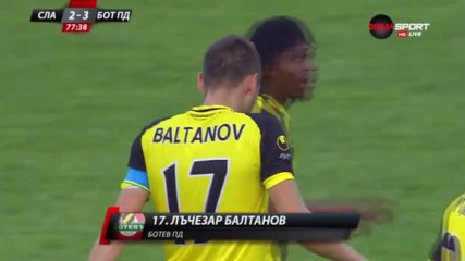 Резерва изведе Ботев отново напред срещу Славия