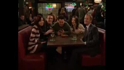 Robin, Ted, Barney, Lily, Marshall Пеят :)