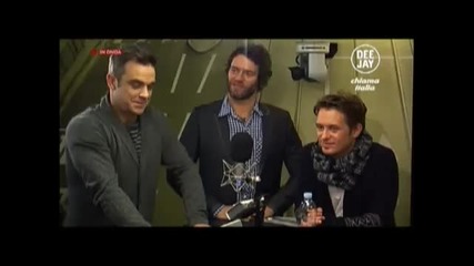 Take That @ Deejay Chiama Italia 1/3 