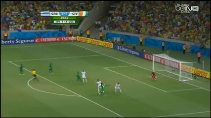 Гърция 2 – 1 Кот д' Ивоар // F I F A World Cup 2014 // Greece 2 – 1 Ivory Coast // Highlights