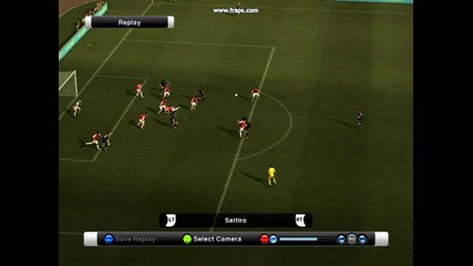 Pes 2012 - Гол на Анди Керъл със задна ножица