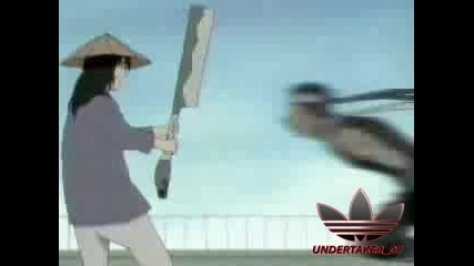 Zabusa Vs Kakashi Vs Naruto Vs Sasuke 