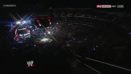 Wwe Summerslam 2012 Triple H vs. Brock Lesnar