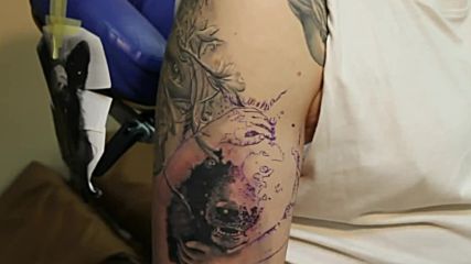 Татуировка Вълк (работа в процес)