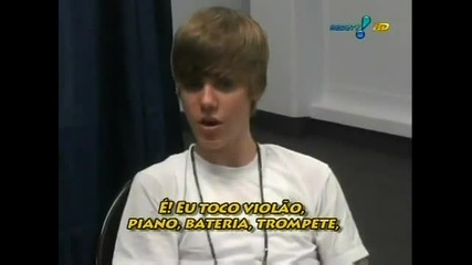 Justin Bieber Brazilian Interview Panico na Tv Sabrina Sato (funny Video) 