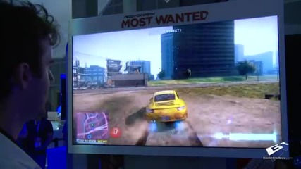 Need For Speed Most Wanted E3 2012 Speedwall Walkthrough
