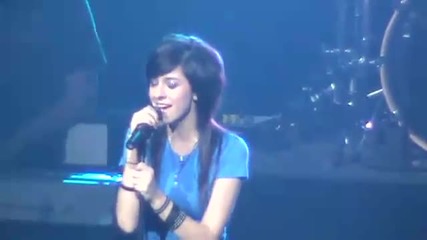 Christina Grimmie - advice (live) at concert for hope