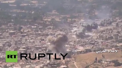 Syria: Hezbollah and Syrian Army bombard opposition-held Zabadani