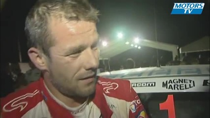 Loeb en colere contre Citroen Racing rallye Grece 2011