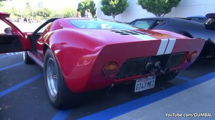Ford Gt40 Mk1 + Mk2 at Cars & Coffee Irvine -