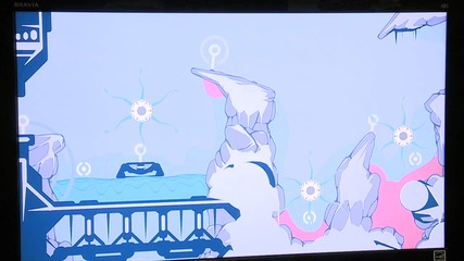 Comic Con 12: Sound Shapes - I Am Robot Gameplay