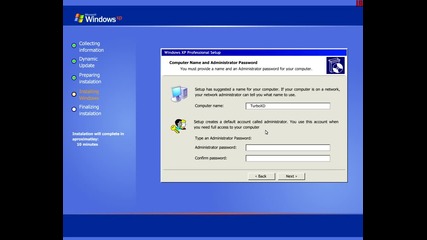Инсталиране на Windows Xp (windows Xp Setup Simulation) [hd]