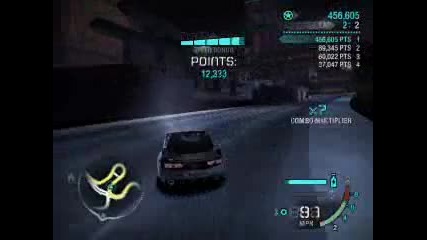 Nfs Carbon Страхотен Дрифт 2 Laps 