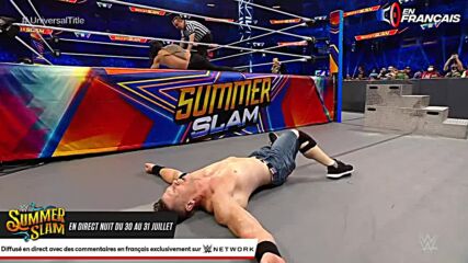 MATCH INTÉGRAL EN FRANÇAIS: Roman Reigns vs. John Cena pour le Titre Universel WWE, SummerSlam 2021
