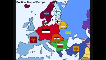 картата на бъдеща европа