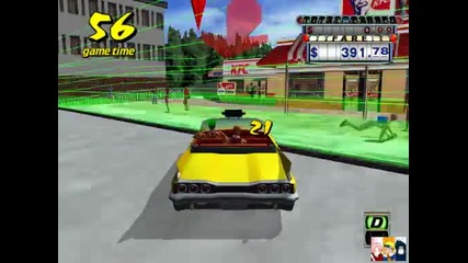 Crazyy taxi 2 gameplay