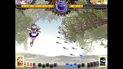 Touhou 12.3 Sakuya vs Marisa