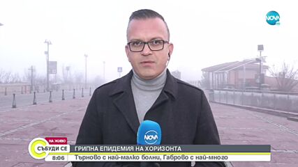 ГРИПНА ЕПИДЕМИЯ НА ХОРИЗОНТА: Велико Търново с най-малко заболели, Габрово - с най-много