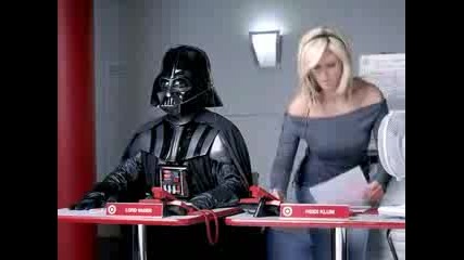 Darth Vader & Heidi Klum