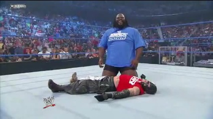 Wwe - Mark Henry World's Strongest Slam to Rey Mysterio