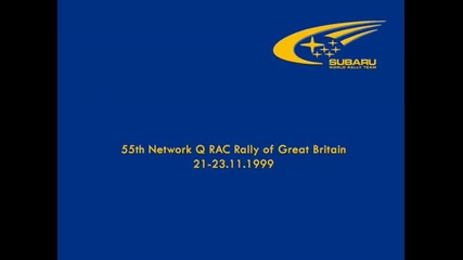 Subaru Impreza wrc 1999 rally 