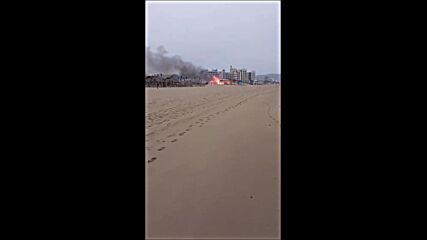 Пожар в Слънчев бряг