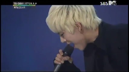 Bang Yongguk ft. Daehyun - I Remember at B. A. P showcase