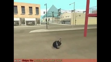 Gta Sa - Mp Freerunning Challenge - Mr.pistol Vs Beastboy 