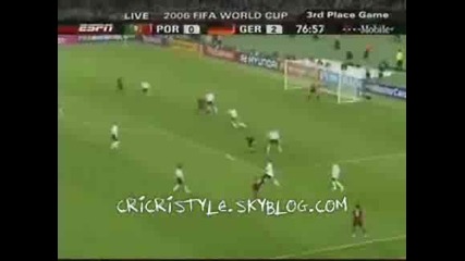 C.ronaldo Vs Germany In Fifa World Cup 2006