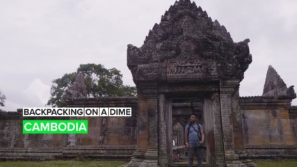 Backpacking to the mountain temple of Preah Vihear