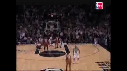 Tim Duncan 40 points 15 rebs Highlights Playoffs 2008 Rare 3 split2