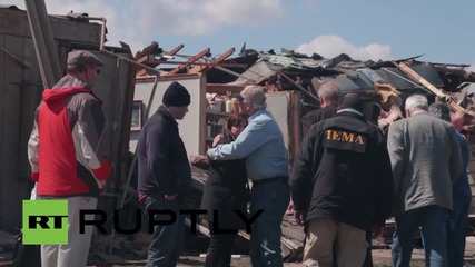 USA: At least 2 dead after Illinois tornado wreaks havoc