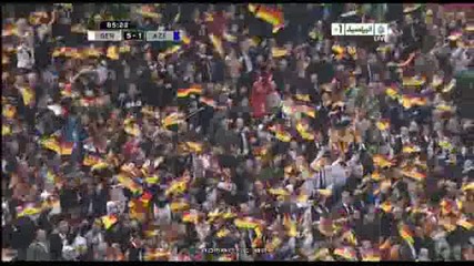 07.09.2010 Германия 5 - 1 Азербайджан гол на Бадщубер 