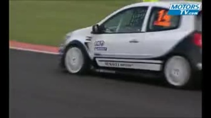 Accident Tribu Clio Cup 2009 Nogaro 
