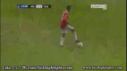 Berbatoov vkara gol za Manchester United