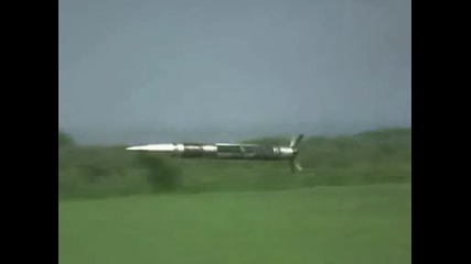 Rocket Fired And Captured In Slow Motion