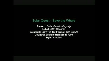 Solar Quest - Save The Whale