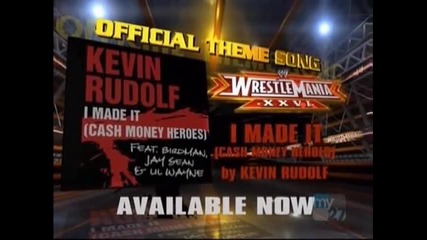 Wrestlemania 26 promo Sunday 28th of March 
