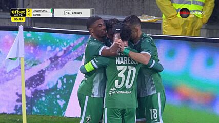 Goal by Ludogorets Razgrad PFK