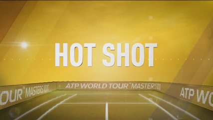 Roger Federer Hits a Hot Shot - Indian Wells 2014 R1 Doubles!